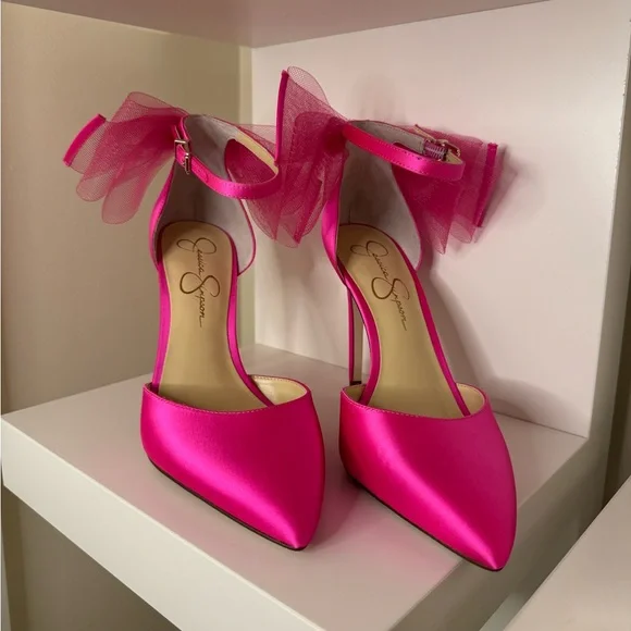 Jessica Simpson, Phindies Pump in Valley Pink, Size 9 - Picture 2 of 10